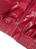 EVE PU Leather Loose Zipper Jackets ZSD-0774