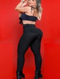 EVE Fashion Belt Pencil Pants GJMF-97752