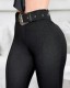 EVE Fashion Belt Pencil Pants GJMF-97752