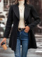EVE Solid Color Lapel Neck Coats GYXN-72231