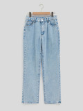 EVE High Waist Straight Jeans GYXN-20613
