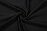 EVE Slash Shoulder Ruched Patchwork Maxi Dress GSLF-K25D86620
