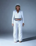 EVE Long Sleeve Contrast Color Two Piece Pants Set YWXS-K25L1447
