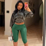 EVE Sexy Skinny See Through Seven-Tenths Pants GDSF-Q25PT431