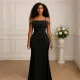 EVE Sexy Hot Drill Solid Color Maxi Dress CYA-902100