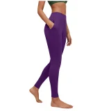 EVE Solid Color Pockets Sport Pants GYZY-6693