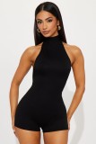 EVE Sleeveless Backless Halterneck Romper SHD-9590