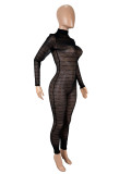EVE See Through Mesh Backless Jumpsuit SHD-9588