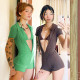 EVE Solid Color Lapel Zipper Romper GWLS-LD201072