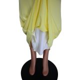 EVE Sexy Sling Solid Color Backless Maxi Dress GWLS-202403