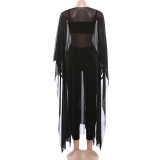 EVE See Through Mesh Smock+Vest+Pant Three Piece Set GZJQ-K25S89478