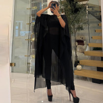 EVE See Through Mesh Smock+Vest+Pant Three Piece Set GZJQ-K25S89478