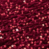 EVE Sexy Off Shoulder Sequin Irregular Mini Dress GSZM-J25DS459