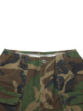 EVE Camouflage Print Multi-pockets Casual Pants SH-391454