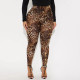 EVE Leopard Print High Waist Tight Pants GDSF-J25PT470
