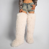 EVE Fur Over-the-knee Snow Boots HBRS-72