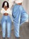 EVE Fashion Washed Loose Wide Leg Jeans GYXN-66229