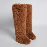 EVE Fur Over-the-knee Snow Boots HBRS-72