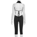 EVE Sexy Backless Tie Up Jumpsuit GDSF-J25JP488