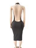 EVE Sleeveless Backless Maxi Dress GFCF-1218