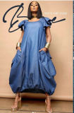EVE Sleeveless Loose Maxi Dress QYXZ-9134