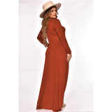 EVE Plus Size Letter Print Long Sleeve Two Piece Pants Set QYXZ-9958