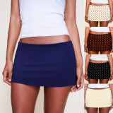 EVE Casual Print Slim Mini Skirt GOLB-SU4229/SU4017
