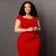 EVE Plus Size Solid Color Short Sleeve Pencil Dress GCZF-8529