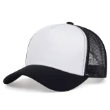 EVE Solid-Color Mesh Patchwork Baseball Cap YWXY-XYFSMZ0117