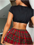 EVE Uniform Temptation Cosplay Student Skirt Set YQ-Z463