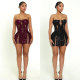 EVE Sexy Hollow Out Sequin Bandage Dress NY-3865