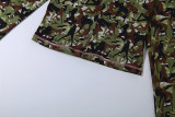 EVE Camouflage Print Long Sleeve Hooded Pants Suit XEF-K25S89591