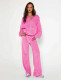 EVE Zipper Hooded Long Sleeve Two Piece Pants Set YD-YM-018-E5