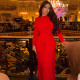 EVE Long Sleeve Ruched Tight Maxi Dress GJYO-303829