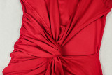 EVE Long Sleeve Ruched Tight Maxi Dress GJYO-303829