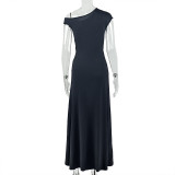 EVE Sleeveless Solid Color Maxi Dress GJYO-303823