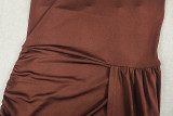 EVE Off Shoulder Solid Color Mini Dress GJYO-303871