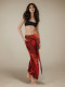 EVE Retro Print Slim Long Skirts GZJF-6630