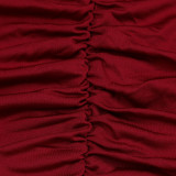 EVE Sexy Sling Vest Ruched Two Piece Skirts Set YMYF-0881