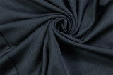 EVE Solid Color Off Shoulder Tie Up Evening Dress GJYO-302558