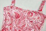 EVE Print Halterneck Tops Tight Pants 2 Piece Set GJYO-919132
