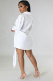 EVE Long Sleeve Tie Up Shirt XHXF-942