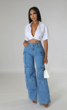 EVE Short Sleeve Solid Color Shirt XHXF-948