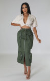 EVE Short Sleeve Solid Color Shirt XHXF-948