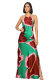 EVE Sexy Print Sleeveless Backless Maxi Dress XHXF-422