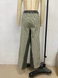 EVE Loose Color Block Wide Leg Jeans GYAN-059