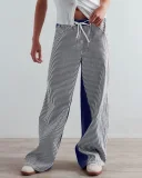 EVE Loose Color Block Wide Leg Jeans GYAN-059