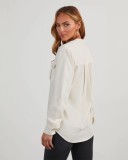 EVE Fashion Long Sleeve Single Breasted Denim Shirt GYAN-16810