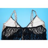 EVE Leopard Print Lace Patchwork Two Piece Skirts Set YF-20133