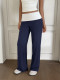 EVE Casual Color Block Loose Pants GZYU-K26110007